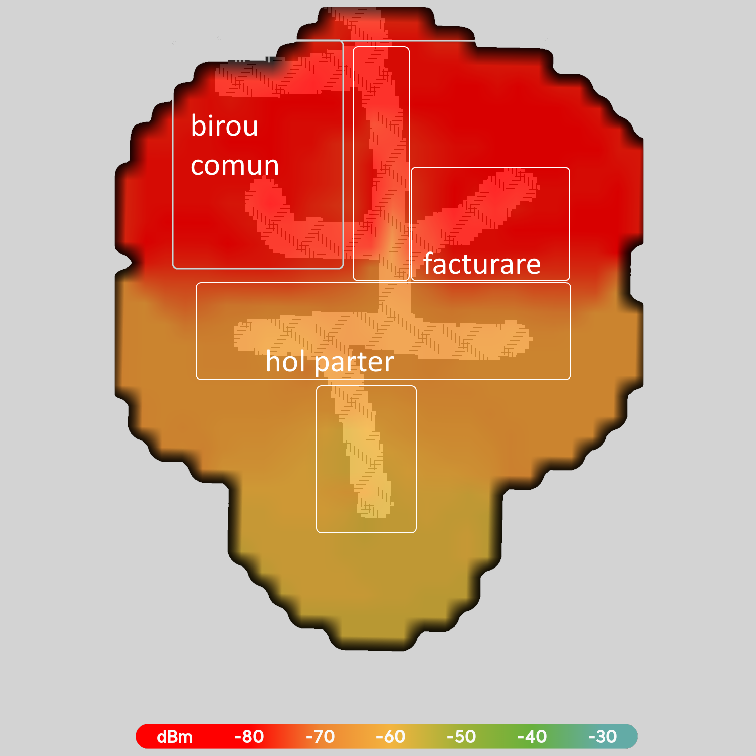 Scanare acoperire semnal WiFi